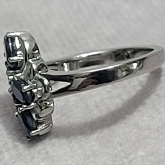 Midnight Sapphire Ring Size 5 - Picture 16 of 16